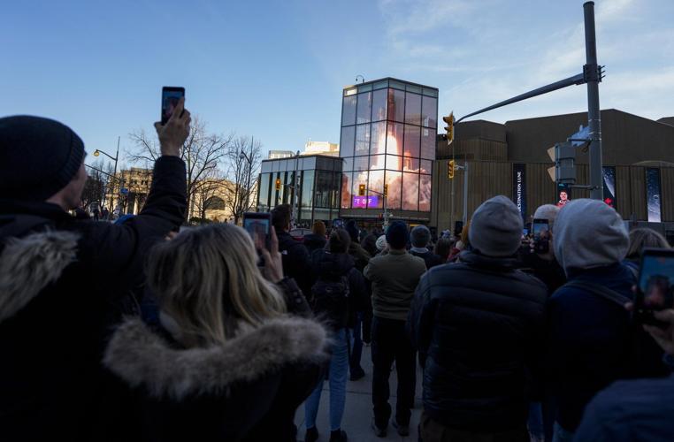 Canadians gather at museums, libraries to watch Artemis II moon launch