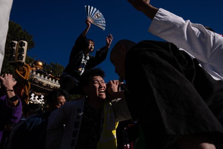 Braving the cold: Tokyo's New Year's ritual of ice baths, in photos