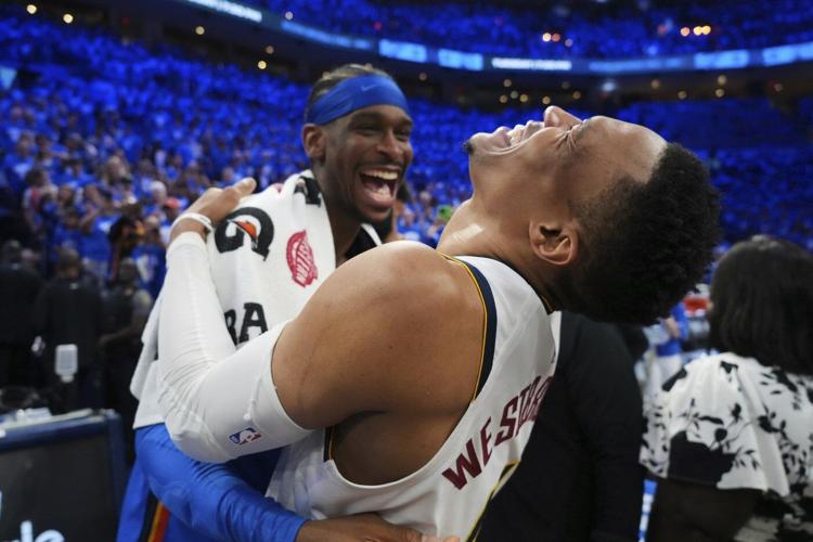 Shai Gilgeous-Alexander sheds stoic approach as ɫtv star leads Thunder to Game 7 win