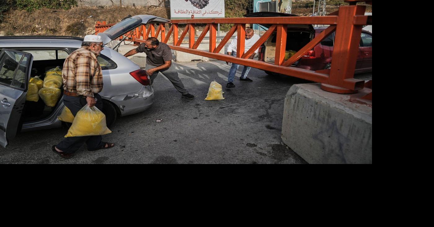 Israel imposes closures across a West Bank city after attacks, and ...