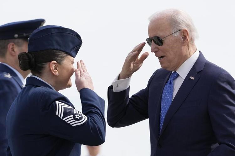 Biden pushes econ policy as Trump indictment gets attention