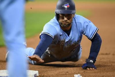 Blue Jays end 3-game skid in Merrifield's return to KC
