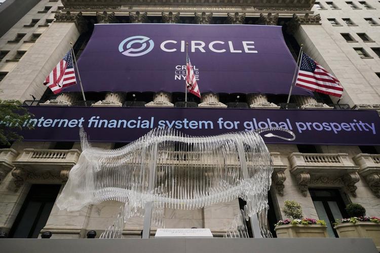 Stablecoin bigwig Circle soars in debut on the New York Stock Exchange