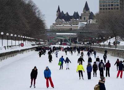 La patinoire du canal Rideau bat son précédent record pour une ouverture tardive