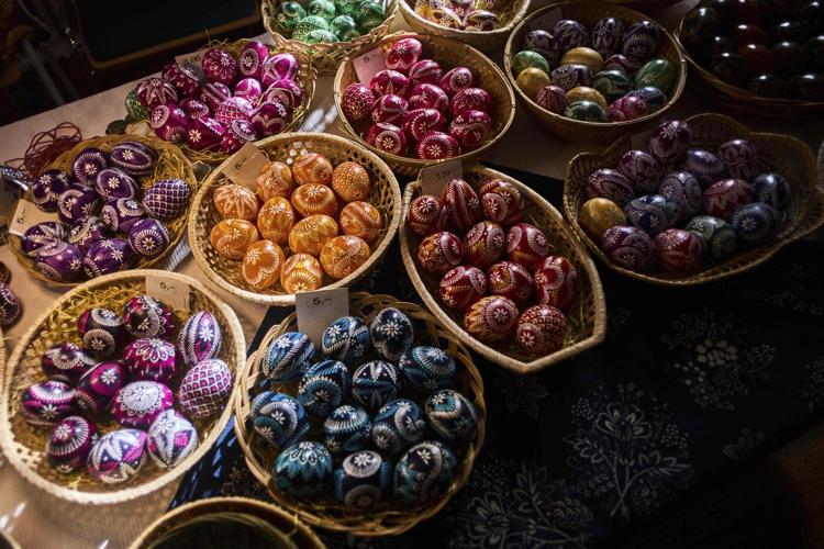 Germany's Sorbian ethnic minority celebrates Easter with egg decorating traditions