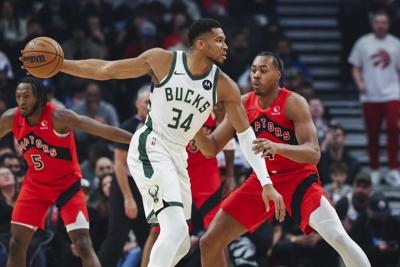 Raptors' Barnes was in tough against Bucks 'Force of Nature'