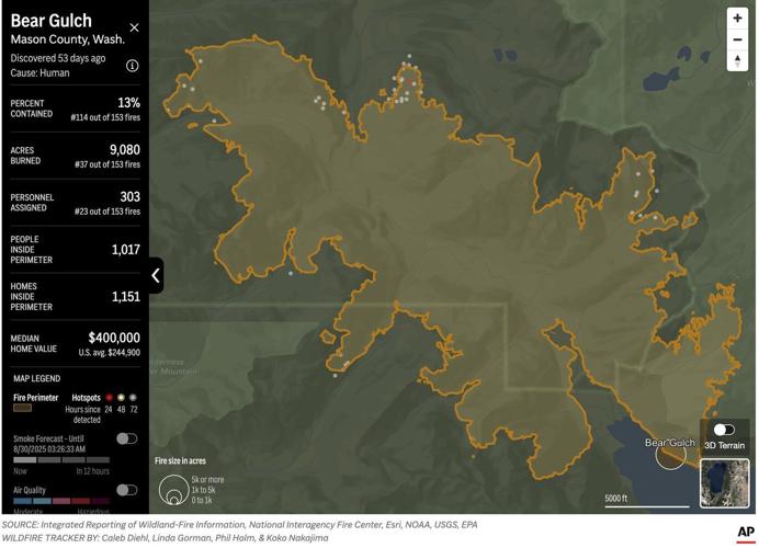 Lawyers demand Border Patrol release firefighter arrested while battling Washington wildfire
