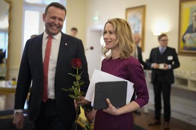 Estonia's Reform Party starts coalition government talks