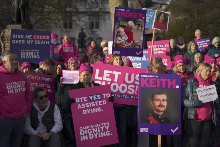 Historic vote on legalizing assisted dying in England and Wales set to be close