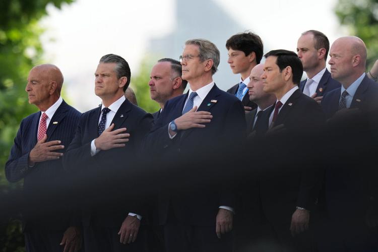 The Latest: NATO chief supports US military strikes on Iran as alliance meets in Turkey