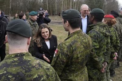 Freeland tasked with tapping ɫtv businesses to help rebuild Ukraine