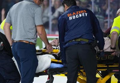 Blazers defenceman Masters out of hospital, will miss remainder of Memorial Cup