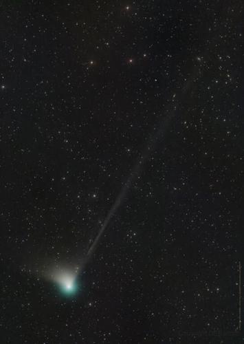 Green comet zooming our way, last visited 50,000 years ago