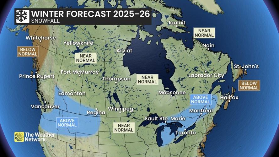'December to remember': Winter will get off to an abrupt start, Weather Network says