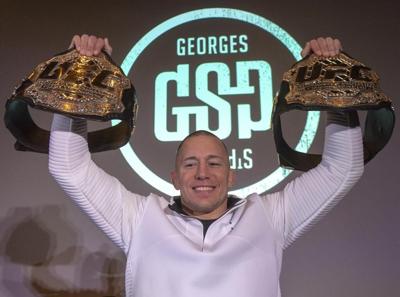 Toronto Raptors get pep talk from ɫtv MMA legend Georges St-Pierre