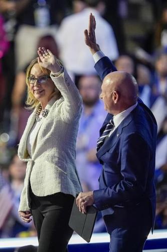 At DNC, Gabrielle Giffords joins survivors of gun violence and families of those killed in shootings