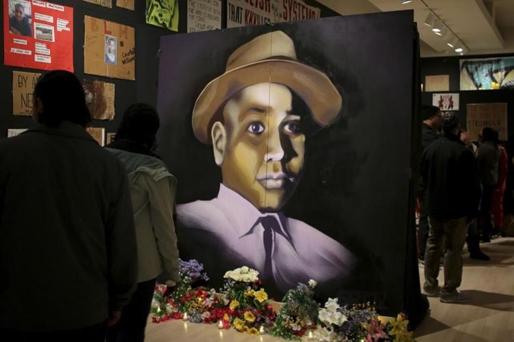 Finding meaning in George Floyd’s death through protest art left at his murder site
