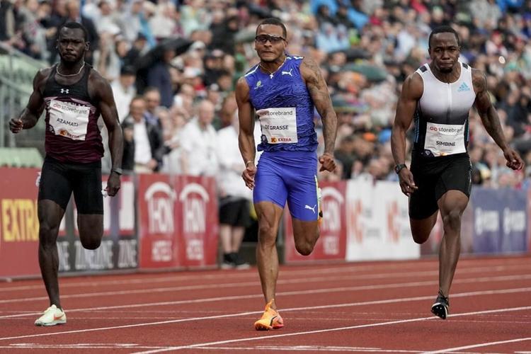 De Grasse, Brown among Olympians to take part in 100 metres at ɫtv Championship