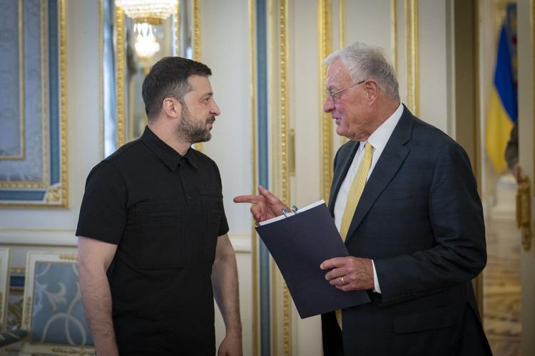 Trump envoy meets with Ukraine's Zelenskyy as US weighs next steps on Russia's invasion
