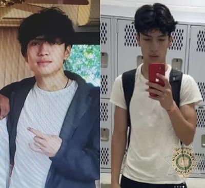 Seattle-area police searching for teen accused of randomly killing a stranger resting on a bus