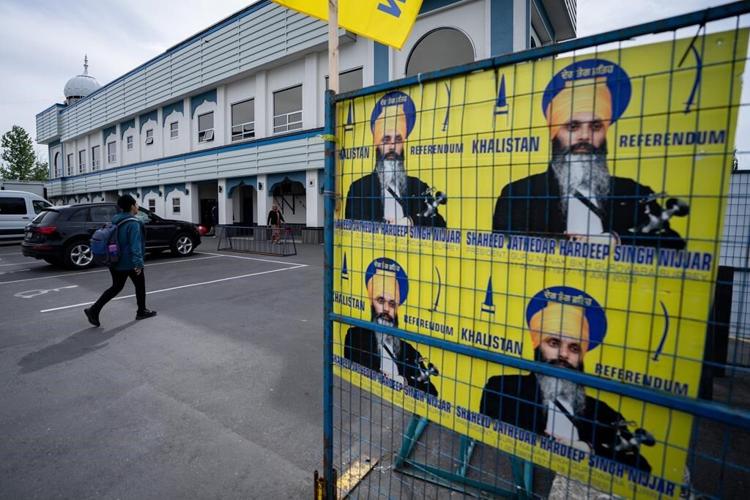 Sikh activists burn Modi effigy on anniversary of B.C. temple leader Nijjar's murder