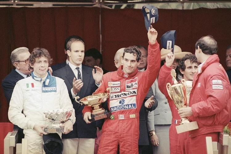 F1 champion Ayrton Senna remembered on Imola track 30 years after his death during the San Marino GP