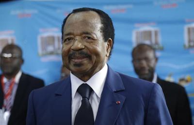Cameroonian President Paul Biya marks 40 years in power