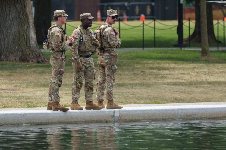 DC reaches court settlement with man detained while protesting troops' patrol with Darth Vader song