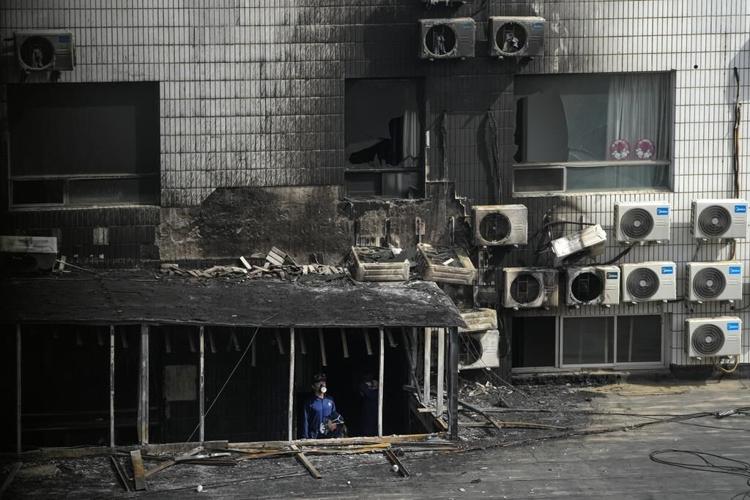 Beijing hospital fire deaths rise to 29, mostly patients
