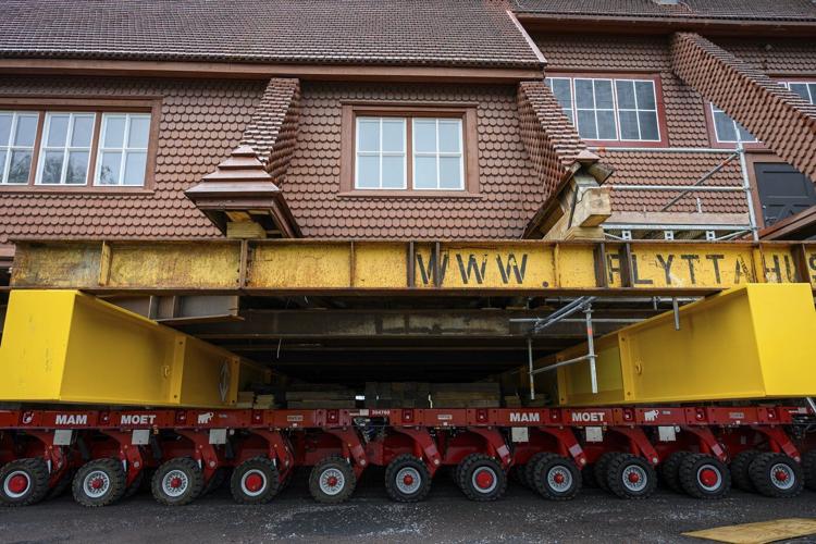 How do you move a beloved Swedish church down the road? With prayer, engineering and some Eurovision