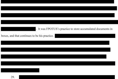 In Trump case, Justice Dept. unseals previously blacked-out portions from search warrant application