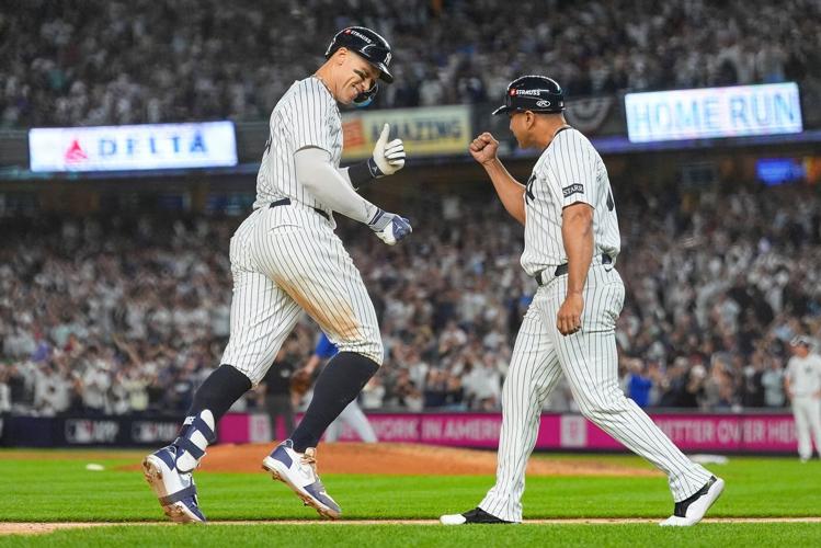 Aaron Judge does it all and rescues Yankees with `amazing swing' against Blue Jays