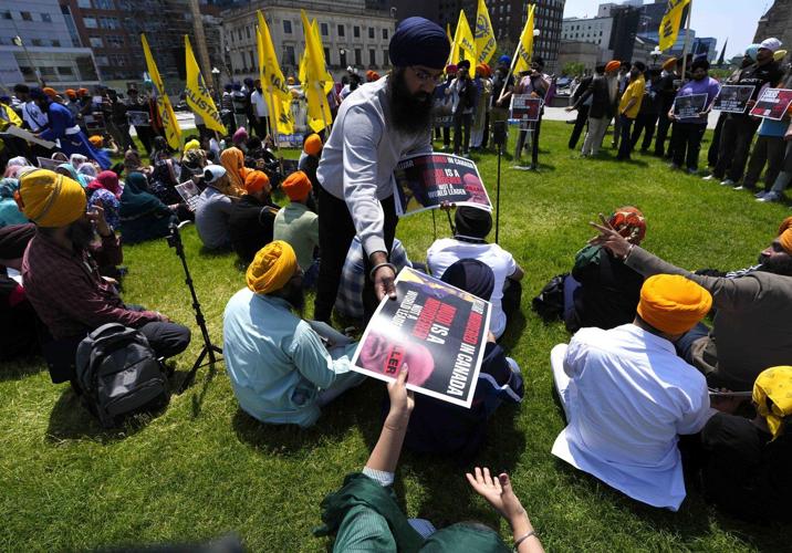 'Say something': Protesters gather as G7 leaders' summit gets underway in Alberta
