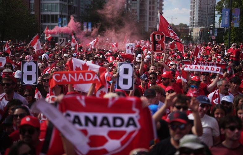 Fans honour Koné at Canada-Switzerland match in Vancouver