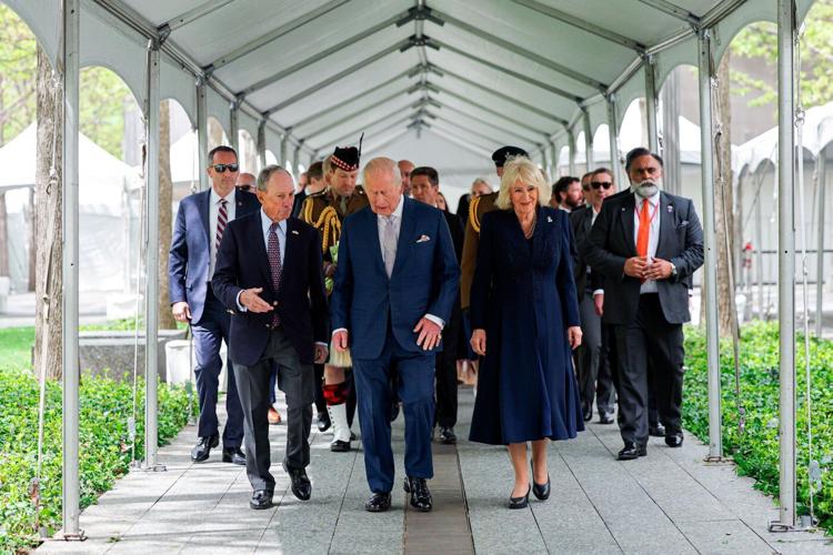 King Charles III and Queen Camilla kick off New York trip by honoring victims at the 9/11 Memorial