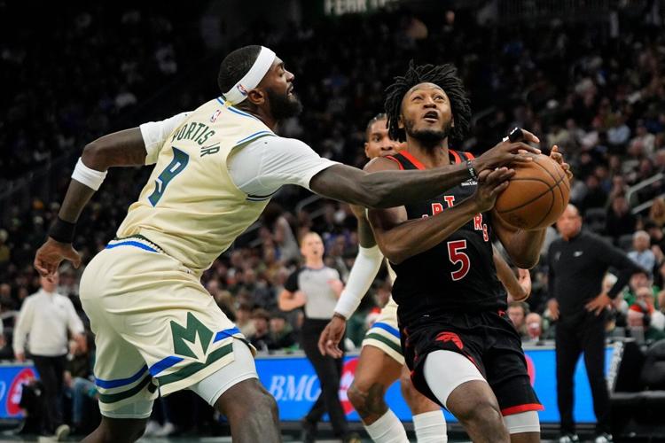 Ingram and Barnes lead the way as Raptors beat slumping Bucks 111-105