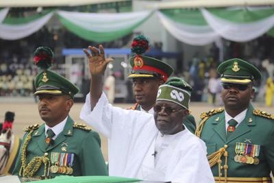Nigerian leader has announced economic measures to ease hardship as labor unions threaten protests