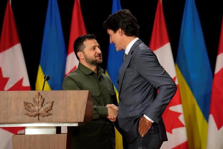 'Bright side of history': Zelenskyy says Canada's help saved thousands of Ukrainians