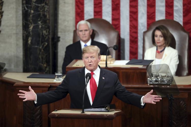 Trump's speech to Congress comes as he wields vast power almost daring lawmakers, courts to stop him