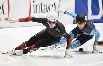 Canada sweeps gold in relays, adds two individual medals at short-track World Cup