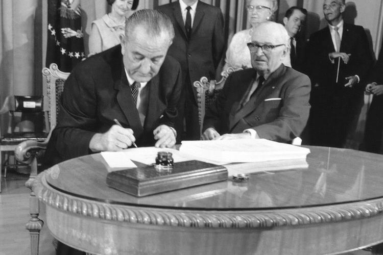 Medicaid was signed into law 60 years ago. Trump's big bill is chiseling it back
