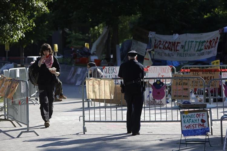 Pro-Palestinian protesters leave after Drexel University decides to have police clear encampment