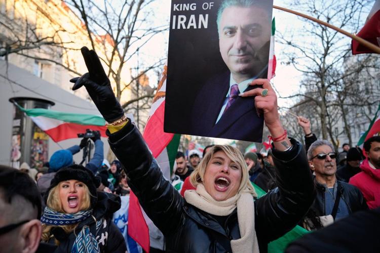 People rally around the world in support of protests in Iran, in photos