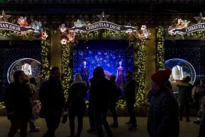 Saks Fifth Avenue's holiday light display in Manhattan changing up this season