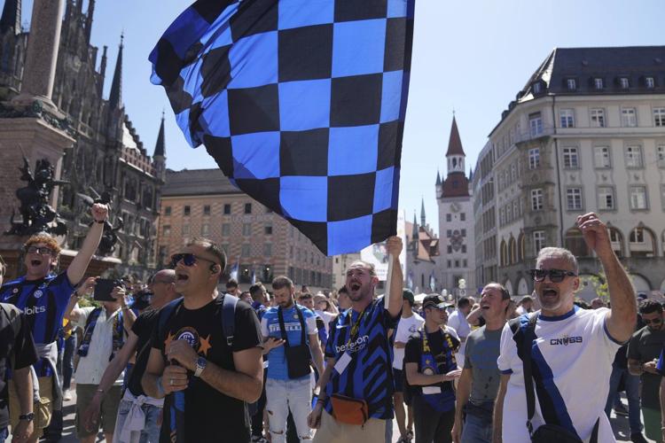 Champions League final lineups named as fans pack Munich