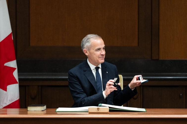 Prime Minister Mark Carney sworn in as MP for Ottawa riding of Nepean