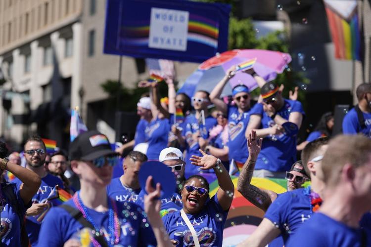 Cloudy skies can’t dim joy as thousands fill nation's capital for World Pride parade