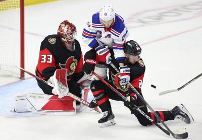 Halak-led Rangers defeat Senators 3-1 to snap three-game losing skid