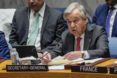 UN chief urges all nations to do everything possible to stop the 'horrible' war in Sudan