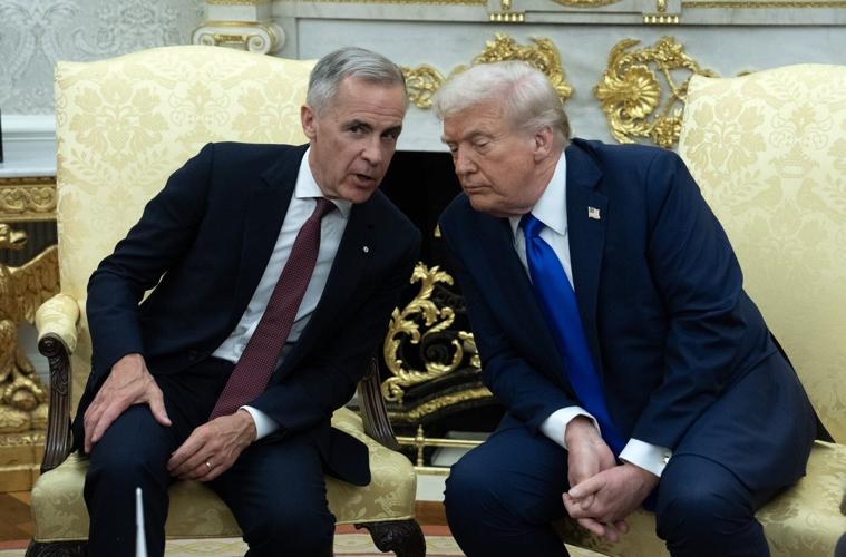 Trump says he won't be meeting with Carney 'for a long time'